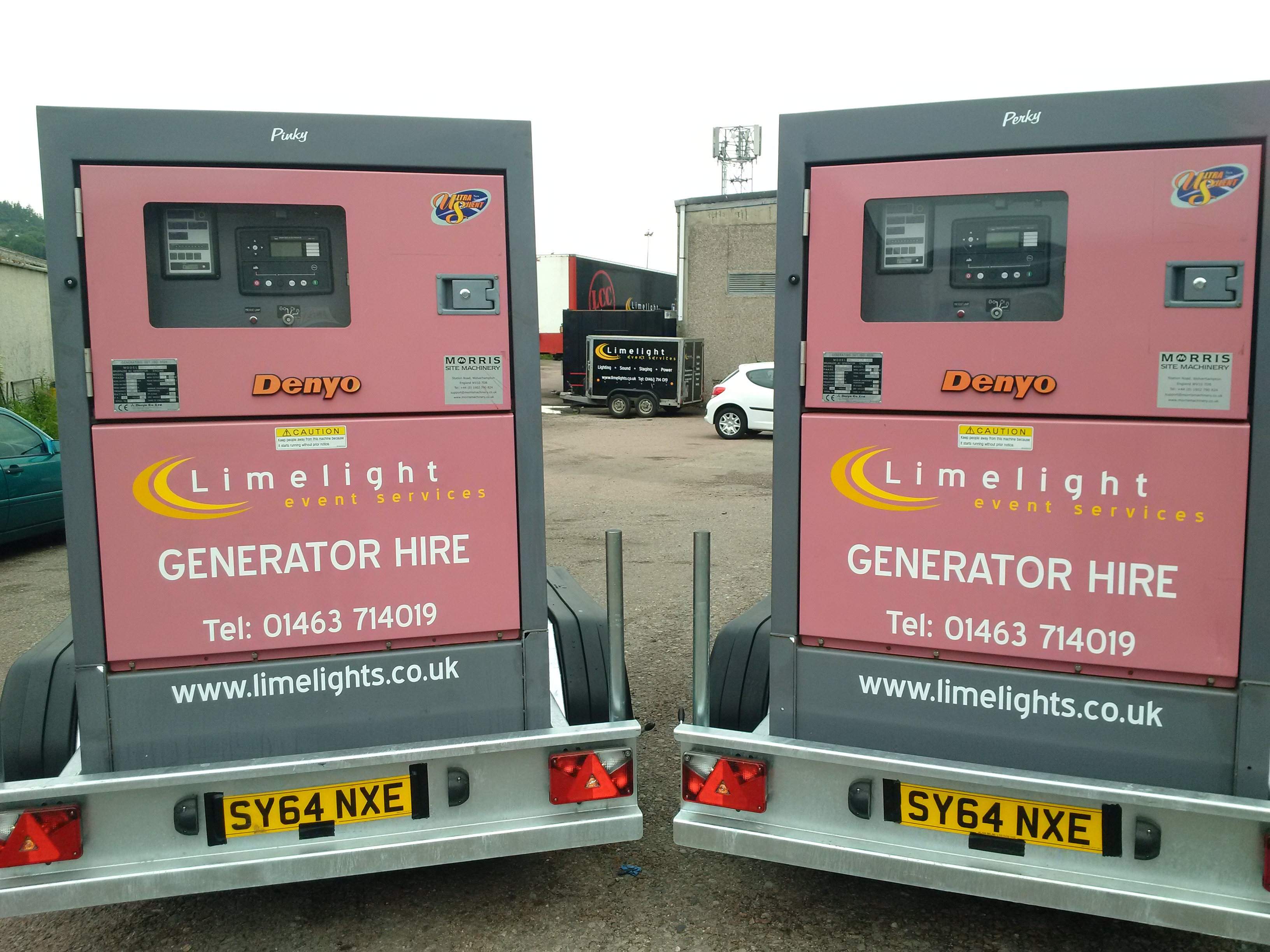 100 KVA denyo generators